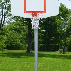 Gared Standard Duty 4-1/2" O.D. Straight Post Basketball Package