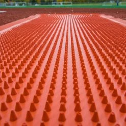 Portolite Softball Mats Long Spiked Softball Pitching Mat